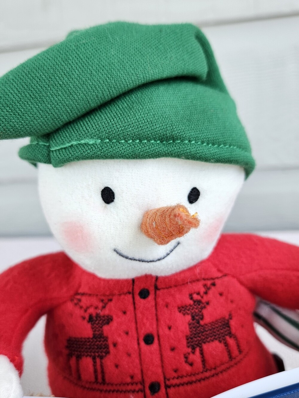 Hallmark Jingle Pals 2019 Singing Animated Snowman Night Before Christmas Plush - Picture 6 of 12